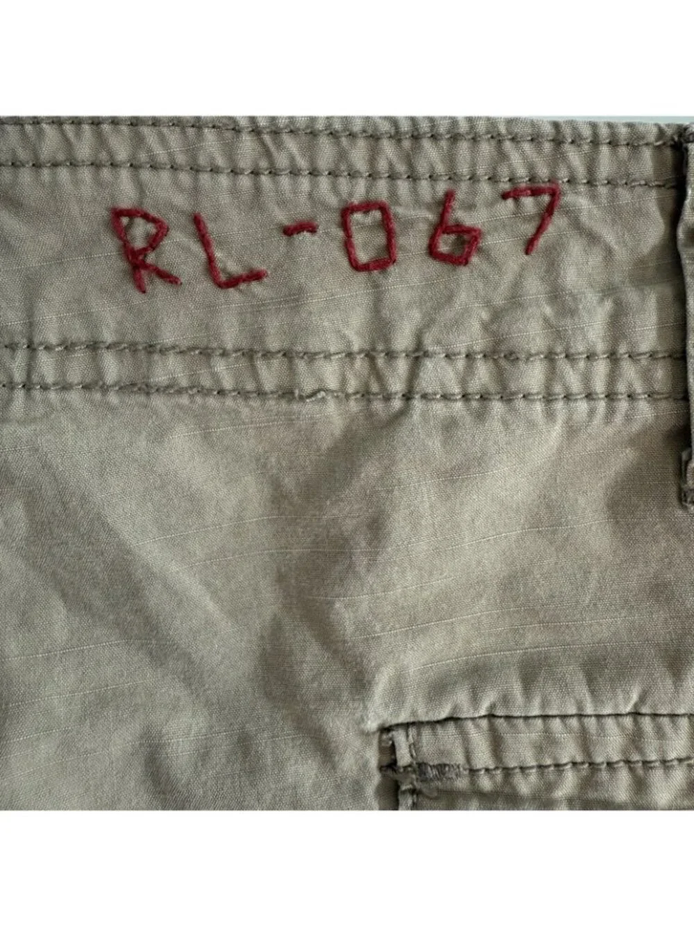 Polo Ralph Lauren Military Surplus Cargo Pants Sz 38x31 Paratrooper Tactical Y2K